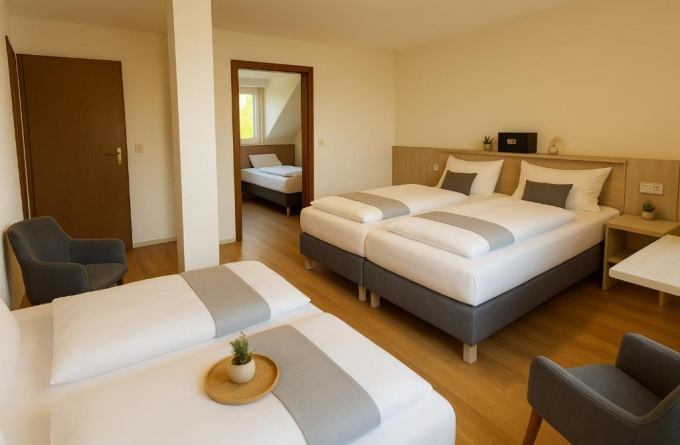 Messehotel Daucher A9 Autobahn 24h Self-Check-in